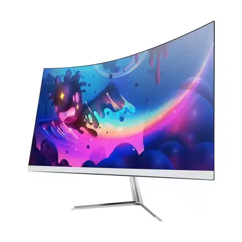 27" Core I7 Pc Gamer I9 Monoblock Curved Monitor Computadora 8GB 16GB 32GB RAM 1TB SSD AIO Computer 