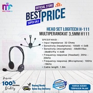 LOGITECH H-111 3.5mm multi-part Headset H111