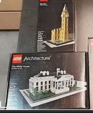 Lego 21013 big Ben, 21006 white host