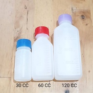 plastic Bottle Medical grade 30cc 60cc 120cc Water