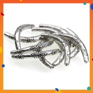 Beads,Tube Bead,4x32mm, Antique Silver Plated,Curved Tube,Diy,L1-01402