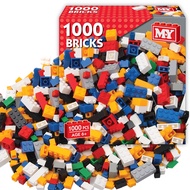 1000 PIECE LEGO BRICKS MAINAN BATA WARNA WARNI MAINAN LEGO KANAK-KANAK