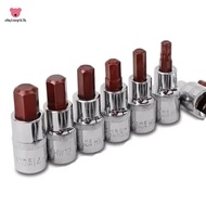 1/4 Inch Drive Metric Hex Key Hex Socket Bit Hexagon H2 H3 H4 H5 H6 H7 H8 H10