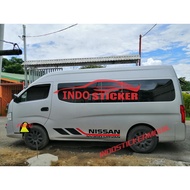 NISSAN NV350 URVAN CAR STICKER CUTTING STICKER SIDE SIDE SIDE MINI BUS NV350 CAR