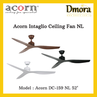 Dmora Acorn Intaglio DC-159 NL Ceiling Fan - 52 inch