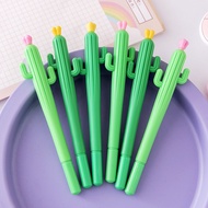 ปากกาหัวการ์ตูน กระบองเพชร สีสวย (Cactus pen) ปากกาเจล เครื่องเขียน ปากกา อุปกรณ์การเรียน