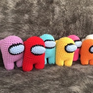 Among Us | Among Us Handmande Wool Keychain 11cm Super Cute