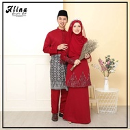 [𝐌𝐀𝐑𝐎𝐎𝐍] FULL SET NIKAH ALINA |SET COUPLE|SET TUNANG|BAJU MELAYU|SAMPIN|VIEL