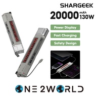 Shargeek 40W 10,400mAh / 130W 20,000mAh The Wandering Earth II Internet Hostkey Power Bank Built-In Cable Realtime Charging Power Display The Most Sci-Fi Powerbank