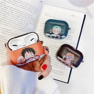 Casing for Airpods Pro2 Airpods Pro Airpods gen3 Airpods 2 Cartoon Monkey D Luffy &amp; Zoro Protective Silicone Case