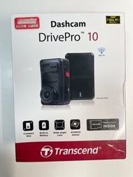 全新未開封Transcend DrivePro 10 1080P 附32GB 行車記錄器車cam (黏著式) 香港行貨