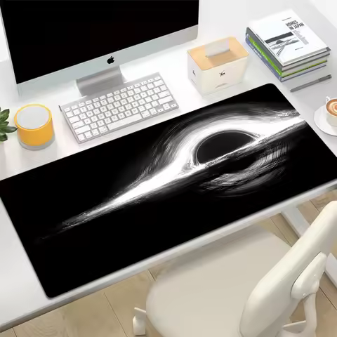 Space Earth Starry Sky Mouse Pad Gamer Pc Gaming Accessories Rubber Mat XXL Space Deskmat Keyboard C