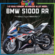 1:12 Scale BMW S1000RR Alloy Motorcycle Model Diecast car Toys for Boys baby toys birthday gift kids