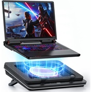 IETS GT600 Laptop Cooling Pad Equipped with Gigantic Turbo-Fan（5.5inch Diameter）,Sealed Foam for Rap