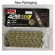 RK TAKASAGO KLO 428 132L ORING CHAIN / 428H-132L SPROCKET CHAIN 100% ORIGINAL RK O-RING CHAIN LC135 SNIPER 150 155 RS150