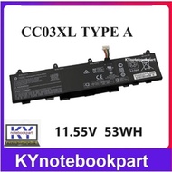 BATTERY ORIGINAL HP แบตเตอรี่ ของแท้ HP EliteBook 830 840 G7 G8 Series CC03XL