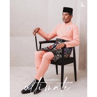 💖BAJU MELAYU ELRAH EXCLUSIVE 2024 SLIM FIT ELRAH PEACH LIGHT PEACH LIGHT PINK BELACAN DUSTY PINK💖