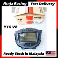 100% ORIGINAL Yamaha Y15 ZR V2 NEW Y15zr V2 digital LCD screen meter Assy SPEEDOMETER ASSY MITER met