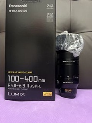 完美無瑕 全套有盒 Panasonic 100-400 100-400mm II ASPH Olympus M43 Mount 第二代 最新款