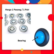 2 PC BEARING TAYAR KERETA SORONG / WHEELBARROW WHEEL BEARING / CEMENT TROLLEYS WHEEL BARROW BEARING