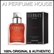 ORIGINAL Calvin Klein Eternity Flame Men EDT 100ML Perfume