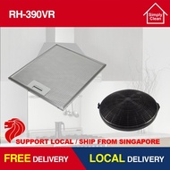 Rinnai RH-390VR RH390 Cooker Hood Grease &amp; Carbon Filter