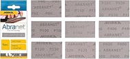 Mirka 10 pieces. 2 3/4-Inch by 5-Inch P80 Abranet Sheets, 9A-149-APRP, Assortment