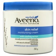 ❤【渴望村】Aveeno艾維諾 舒緩潤膚霜３１２ｇ　Skin Relife Moisturinzing Cream