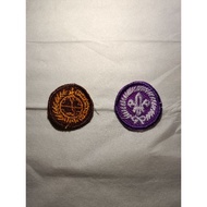 SCOUT SYMBOL EMBROIDERED/ (1 PAIR) SCOUT SYMBOL SCOUT SYMBOL
