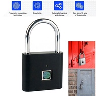 Biometric Door Lock Keyless Fingerprint Padlock Security Fingerprint Lock Electric Luggage Case Smart Lock Anti-Theft Door Lock