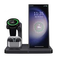 Fast Charging High Quality Wireless Charger Compatible With Samsung Charging Station, 3 In 1 Fast Ch