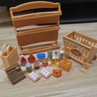 Supermarket Accessories Sylvanian Families Doll House Accessories