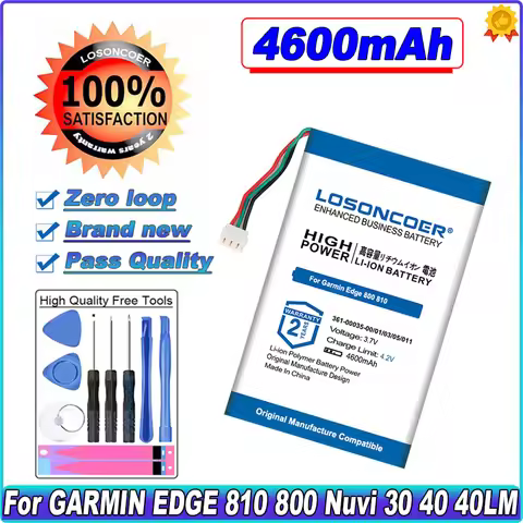 361-00035-00 361-00035-01 361-00035-11 361-00035-03 Battery For GARMIN EDGE 810 800 nuvi 30 40 40LM 