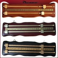 [Phenovo] Wooden Billiards Scoreboard  Accessories Billiards Scoreboard Shuffleboard Scoreboard Snoo