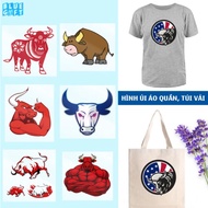 Ironed image, Heat pressed image of Buffalo - Age of Ox 8