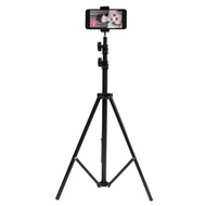 2.1M adjustable luminum tripod digital camera tripod stand mobile phone Selfie stand holder