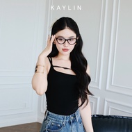 Áo kiểu KAYLIN 2 dây phối ren chất vải thun có giản phong cách gợi cảm BST Hè 2025 - N2462