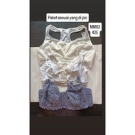 Delaqueen | BRA PACKAGE CONTENTS 3 PCS SIZE 42DD/