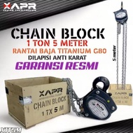 Apr Chain Block 2Ton 7Meter Katrol Apr Japan Chain Block Apr 2Ton 7Meter Kerekan Takel Garansi Resmi