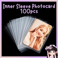 [TS] INNER SLEEVE PHOTOCARD PLASTIC PC PROTECTOR SIZE 6X10 6X9 40 OMICRON