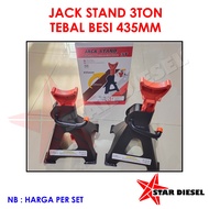 3 TON JACK RESISTANCE 3 TON JACK STAND 3 TON STAN JAK CAR JACK RESISTANCE 3 TON THICK IRON CAPACITY