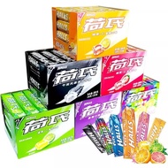 HALLS HALS HALLS Mint Candy 34g Midnight Storm Lime Grapefruit Extra Strong He's Candy Students Wake