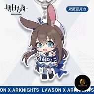 Arknights Keychain Arknights Gari Claire Morgan Meteor Arknights Rosen Co-branded Mulses Amiya Keych