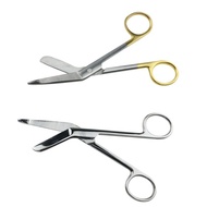 Orthopedic Tool Gauze Scissors Gold Handle Bandage Scissors Stainless Steel Scissors