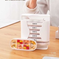 Box Box Seven Days a Week Portable Brunch Evening Reminder Box Before Meals Before Meals Before Meal