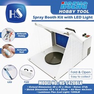 可順豐速遞 | 全新 🔥 HSENG浩盛 🔥 HS-E420BLK 帶超光LED燈版 噴油箱 抽風機 適合模型制作等噴油工作 (可調風速及光暗) 🎁 生日禮物 🎁
