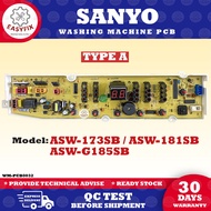 ASW-173SB / ASW-181SB / ASW-G185SB SANYO WASHING MACHINE PCB BOARD (CONTROL BOARD) PANEL BOARD ASW 1