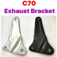 C70 EXHAUST STAY - EXHAUST BRACKET (ST) // LAMPU BULAT C70 EXHAUST BRACKET HOLDER EKZOS MUFFLER STAY
