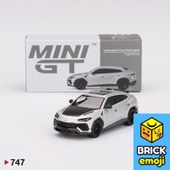 Mini GT 747 Lamborghini Urus Performante Grigio Nimbus RHD 1/64 Đồ chơi mô hình xe hơi