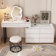 Table Cabinet Bucket Simple Dressing Solid Wood Integrated Rock Dressing Table Dressing Table Bedroo